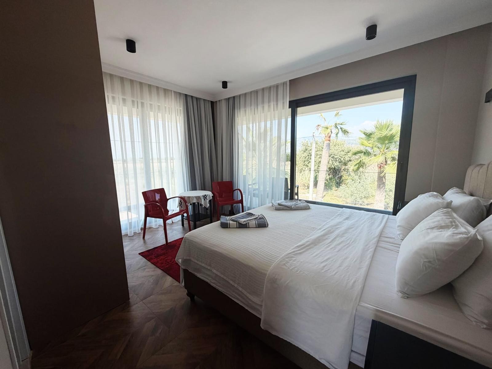 Bedroom 2, alternate view with balcony access