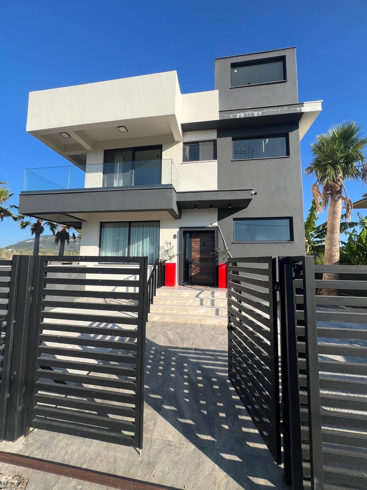Villa entrance and gate